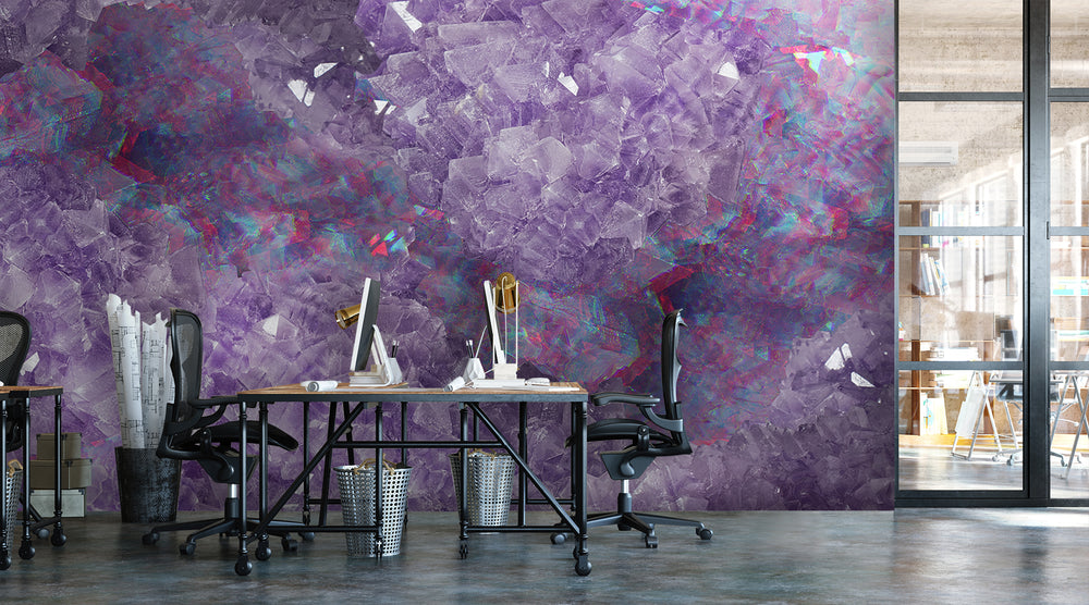 Alunite Fragmentation Made to Measure Mural