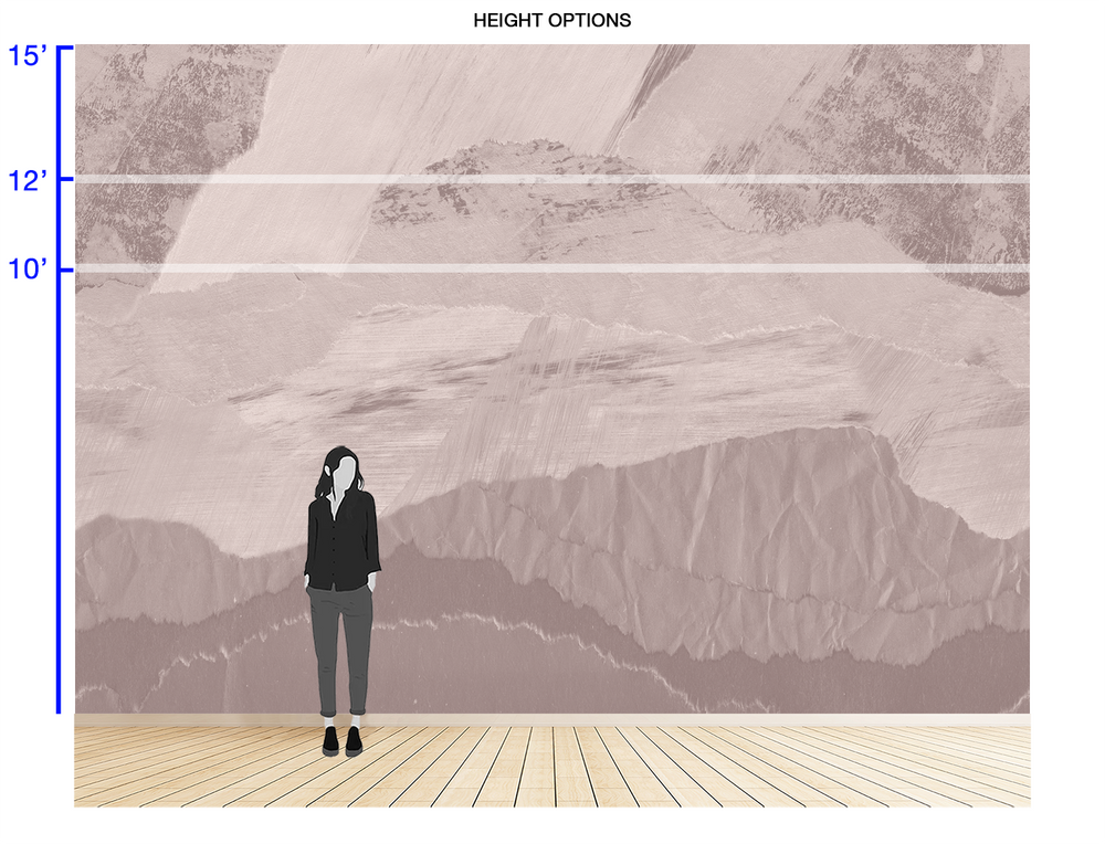 Big Basin in Rosewater - Wallpaper Mural - Quick Ship