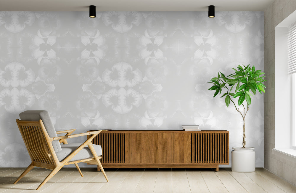 Blossom in Pearl Made to Measure Mural