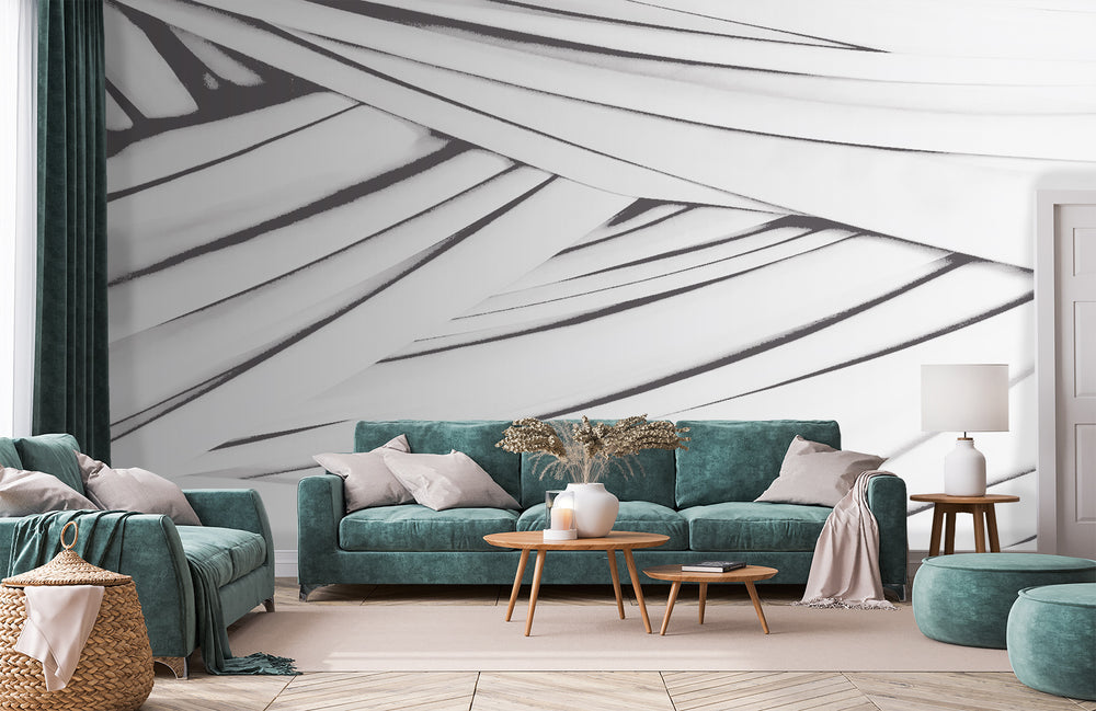 Chevaucher Blanc Made to Measure Mural