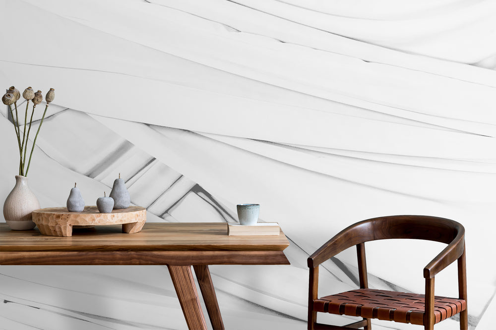 Chevaucher Blanc Made to Measure Mural