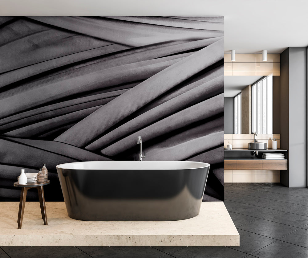 Chevaucher Gris Made to Measure Mural