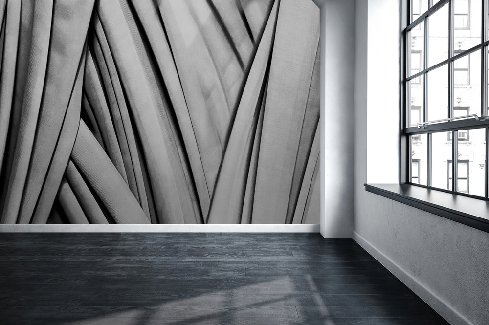 Chevaucher Gris Made to Measure Mural