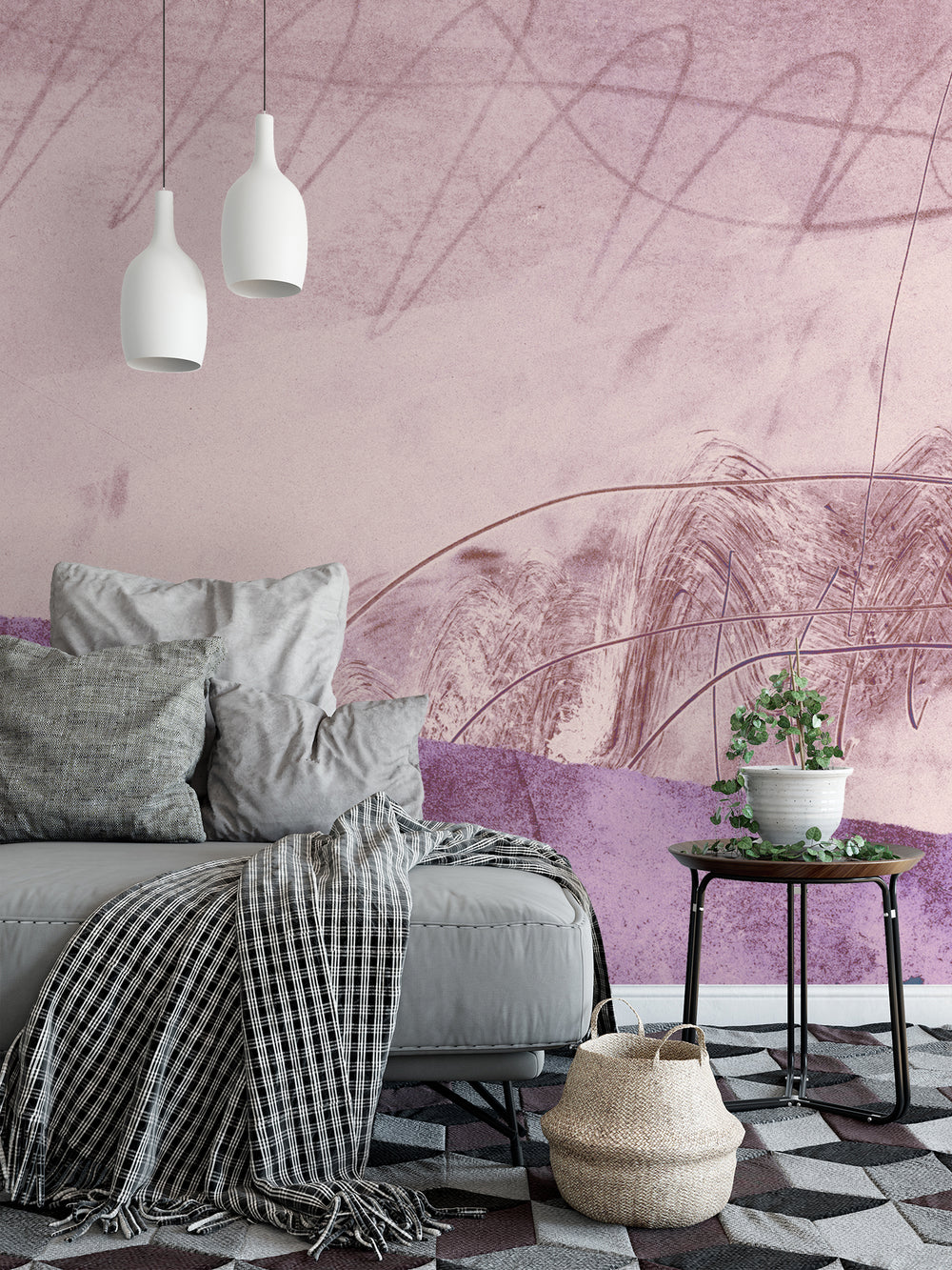 Deconstructed Feelings in Aster Made to Measure Mural