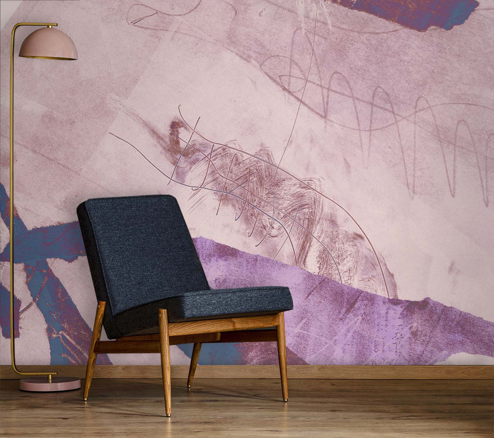 Deconstructed Feelings in Aster Made to Measure Mural