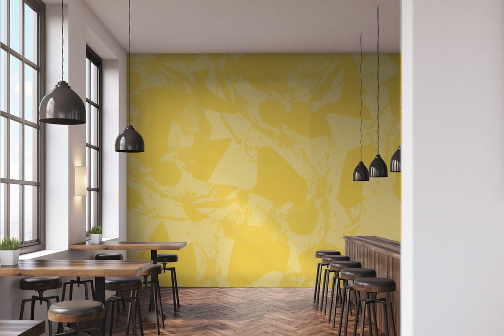 Discord in Marigold Made to Measure Mural