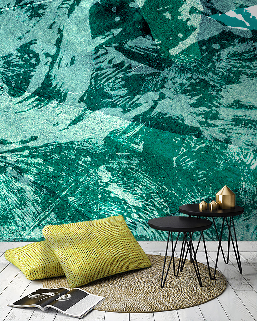 Freeform in Forest Made to Measure Mural