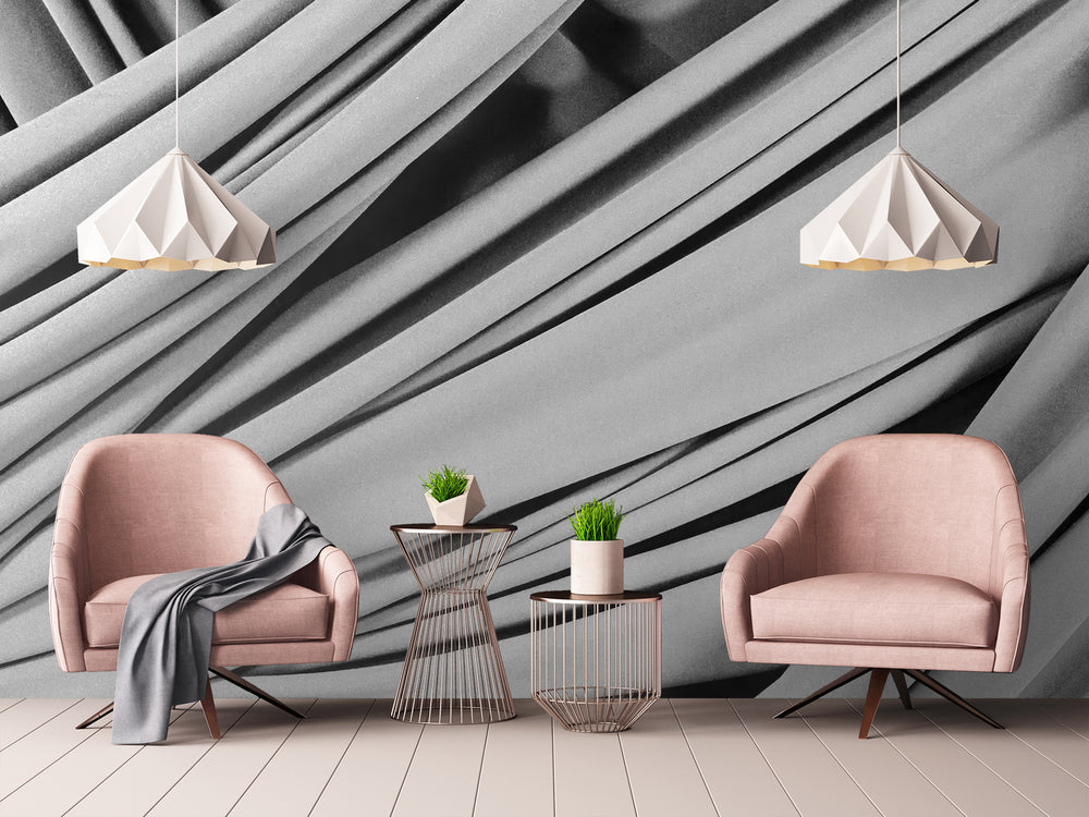 Isodora Gris Made to Measure Mural