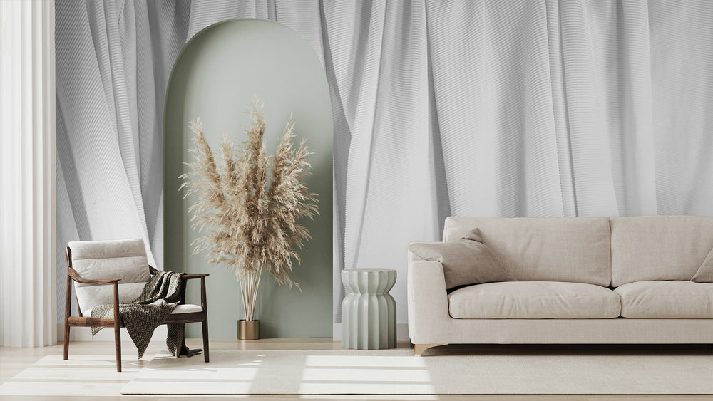 Kauffer Blanc Made to Measure Mural