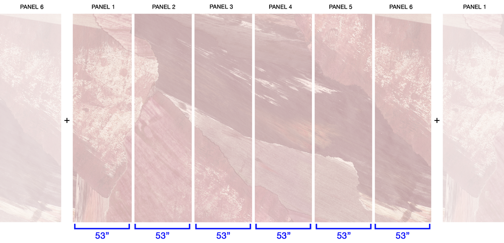 Monterey in Bloom - Wallpaper Mural - Quick Ship