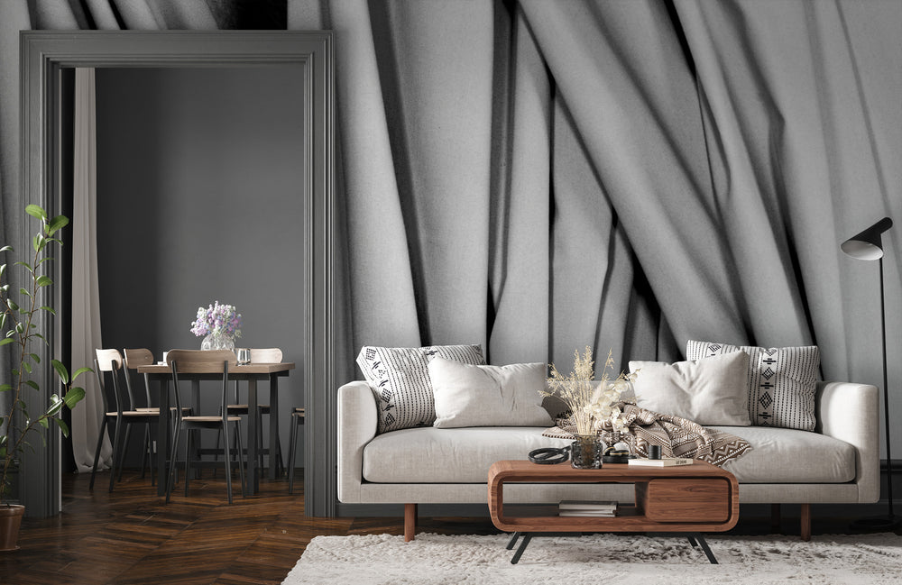 Rideaux Argent Made to Measure Mural