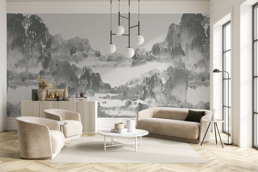 San Gabriel in Willow - Wallpaper Mural - Quick Ship