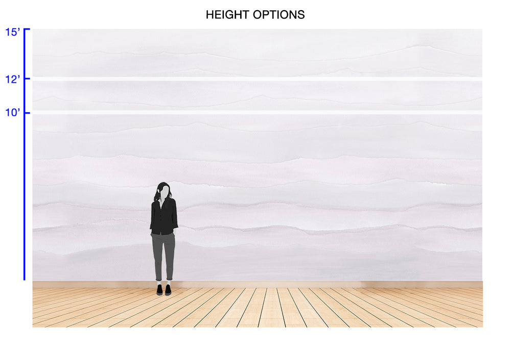 Ripple in Quartz - Quick Ship Mural