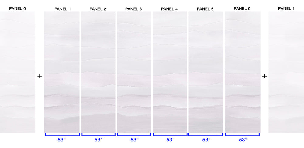 Ripple in Quartz - Quick Ship Mural