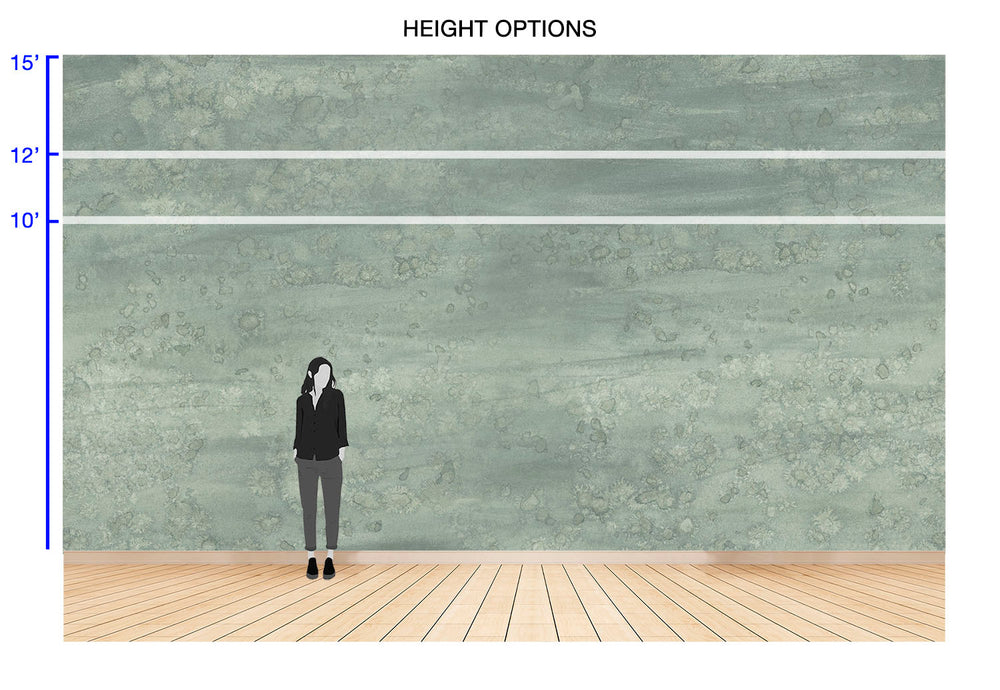 Terrazzo Emerald - Quick Ship Mural