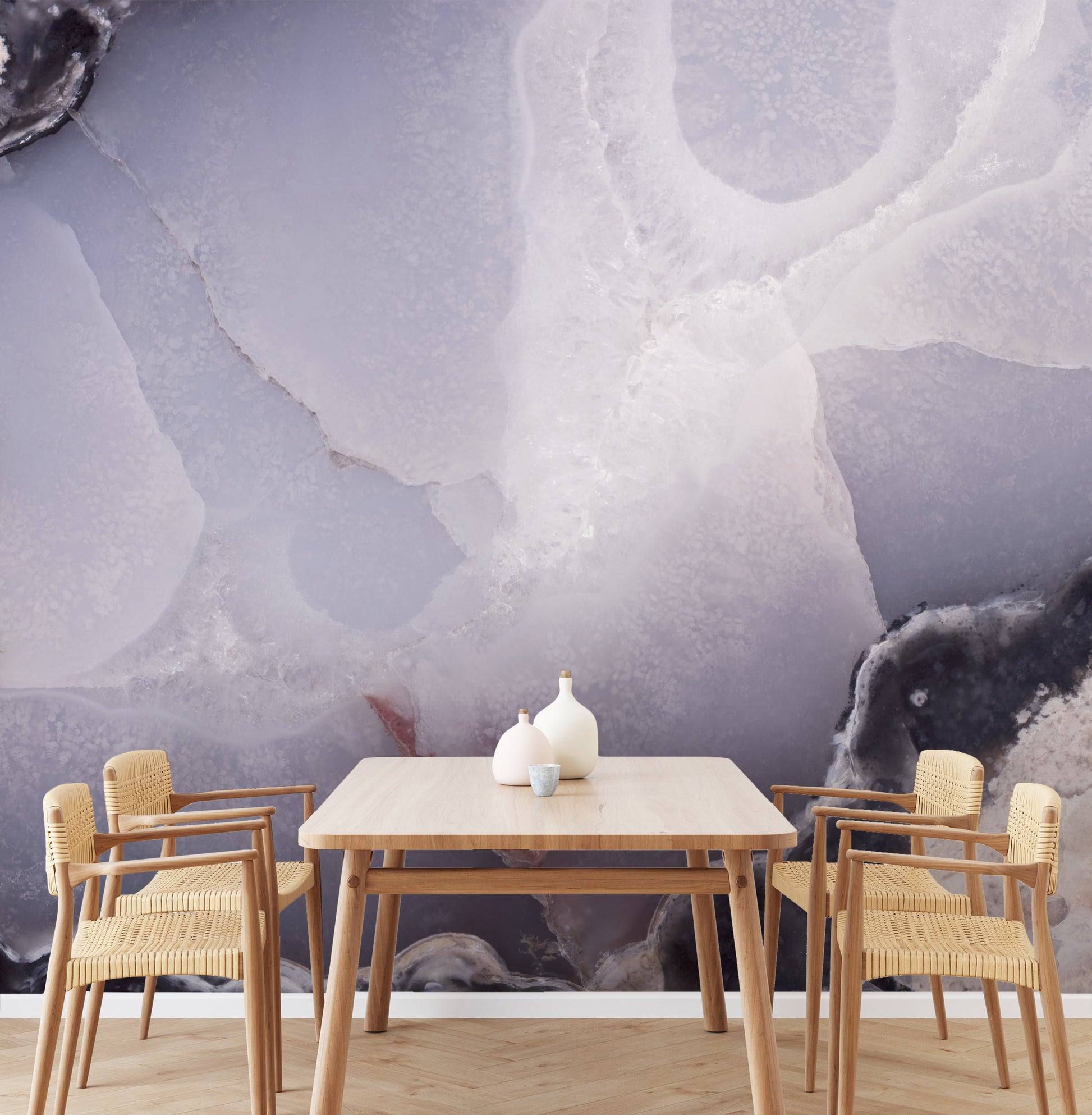 Agate in Blush Made to Measure Mural