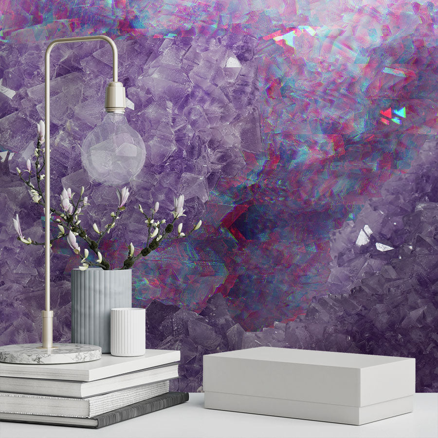 Image of Alunite Fragmentation Made to Measure Mural
