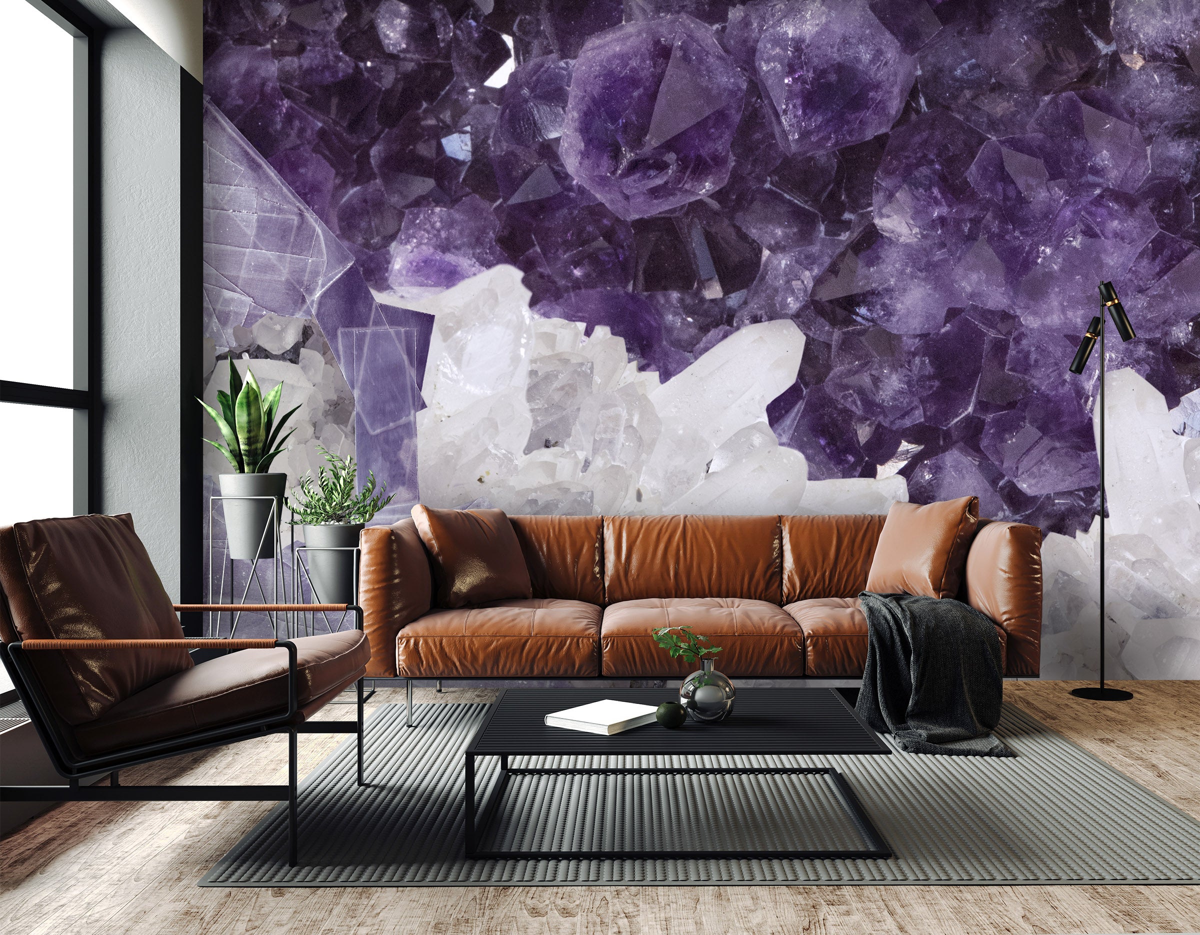 Image of Amethyst Dreamscape Made to Measure Mural