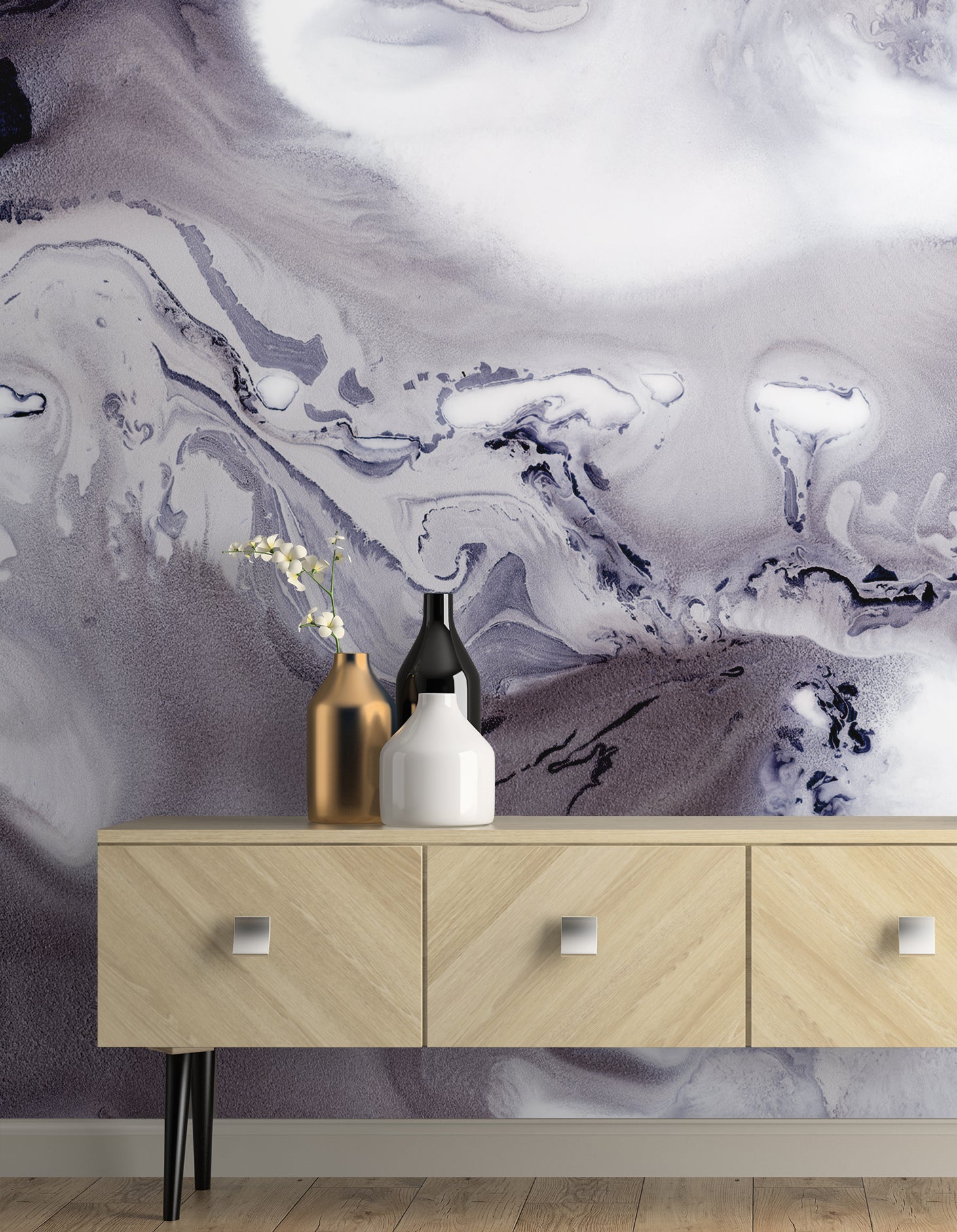 Image of Amethyst Mist Made to Measure Mural