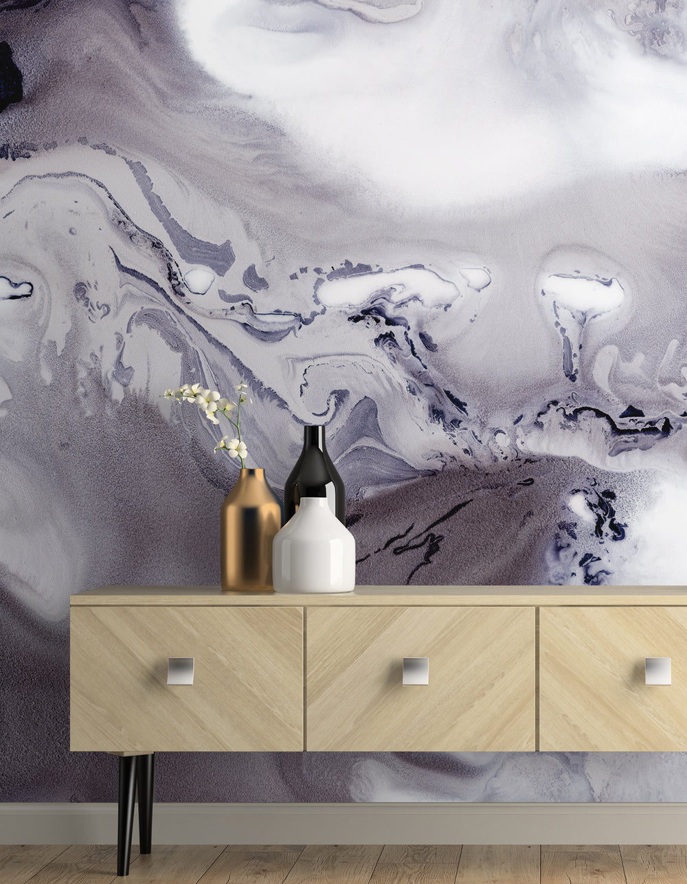 Amethyst Mist Made to Measure Mural