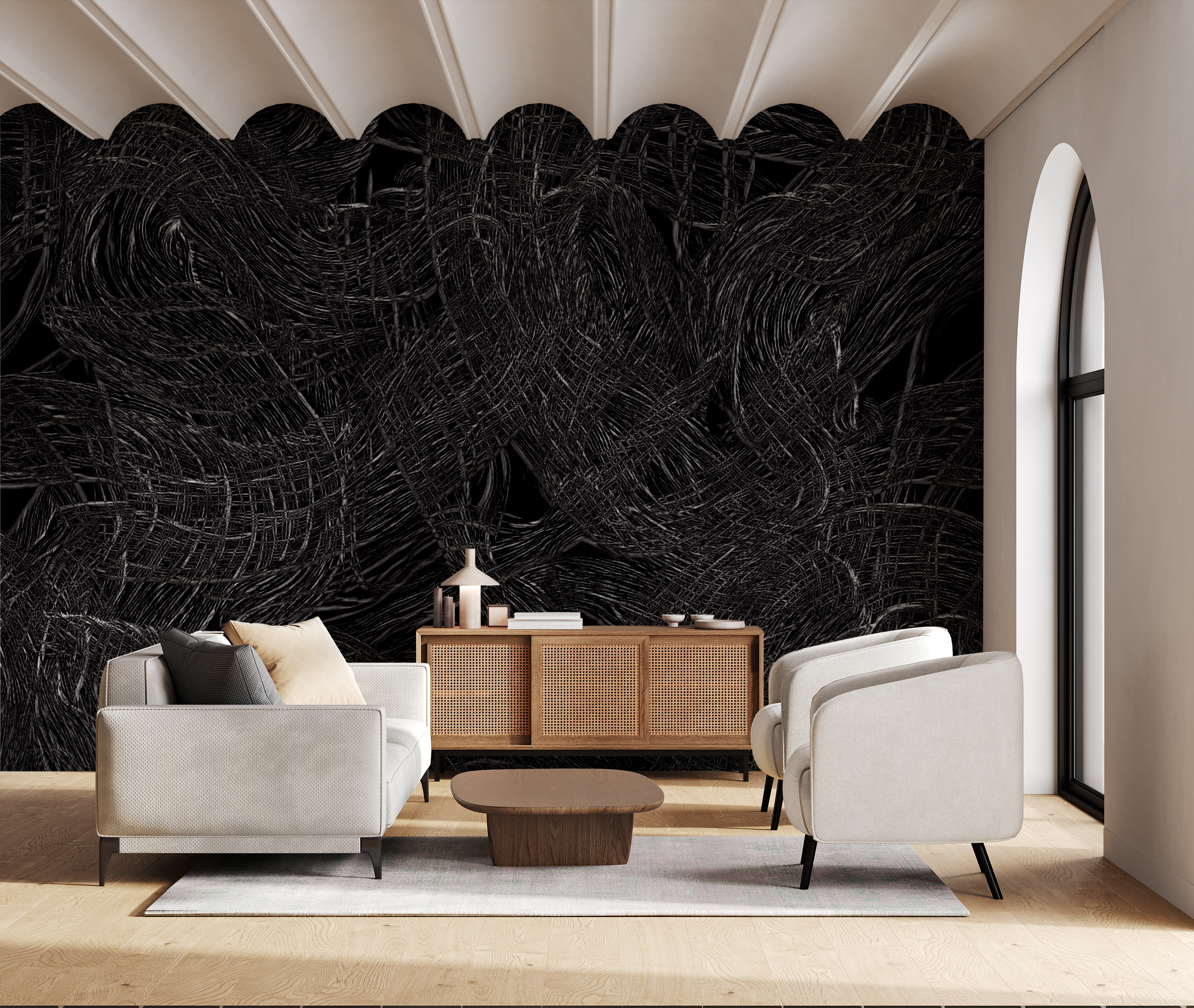 Image of Anza-Borrego in Cinder - Wallpaper Mural - Quick Ship