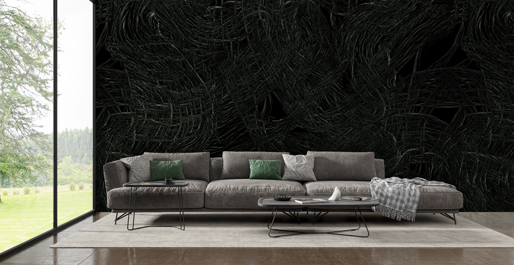 Anza-Borrego in Hemlock - Wallpaper Mural - Quick Ship