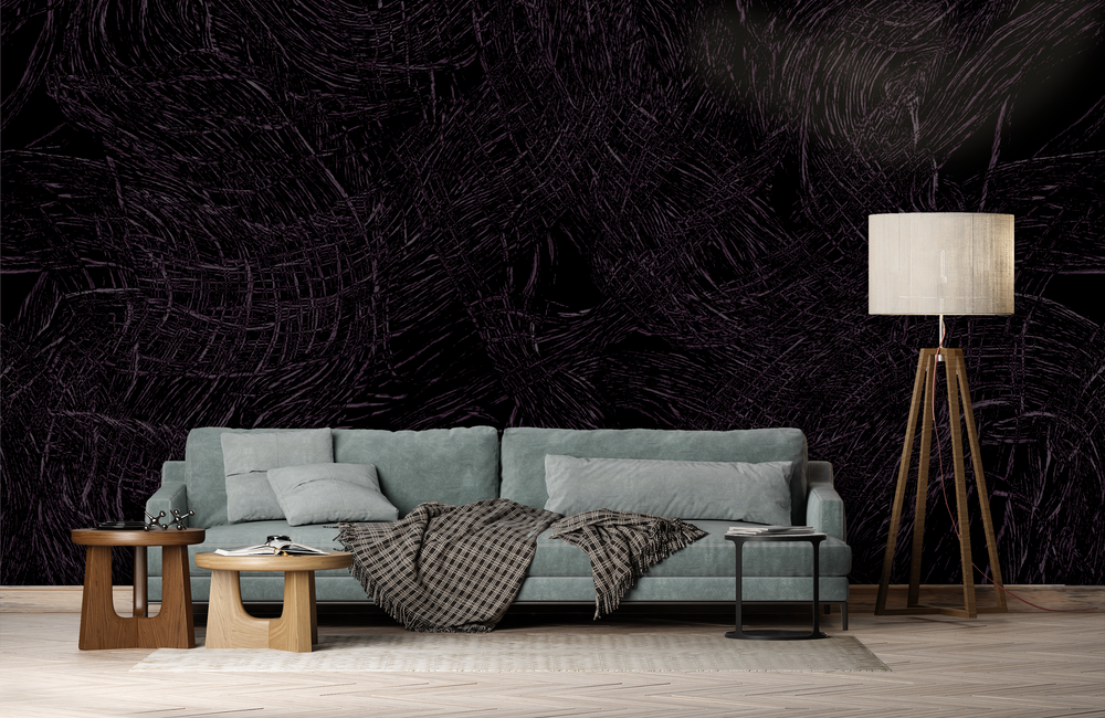 Anza-Borrego in Orchid Mist - Wallpaper Mural - Quick Ship