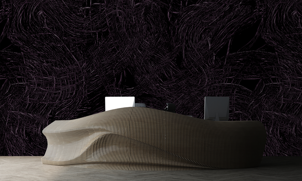 Anza-Borrego in Orchid Mist - Wallpaper Mural - Quick Ship
