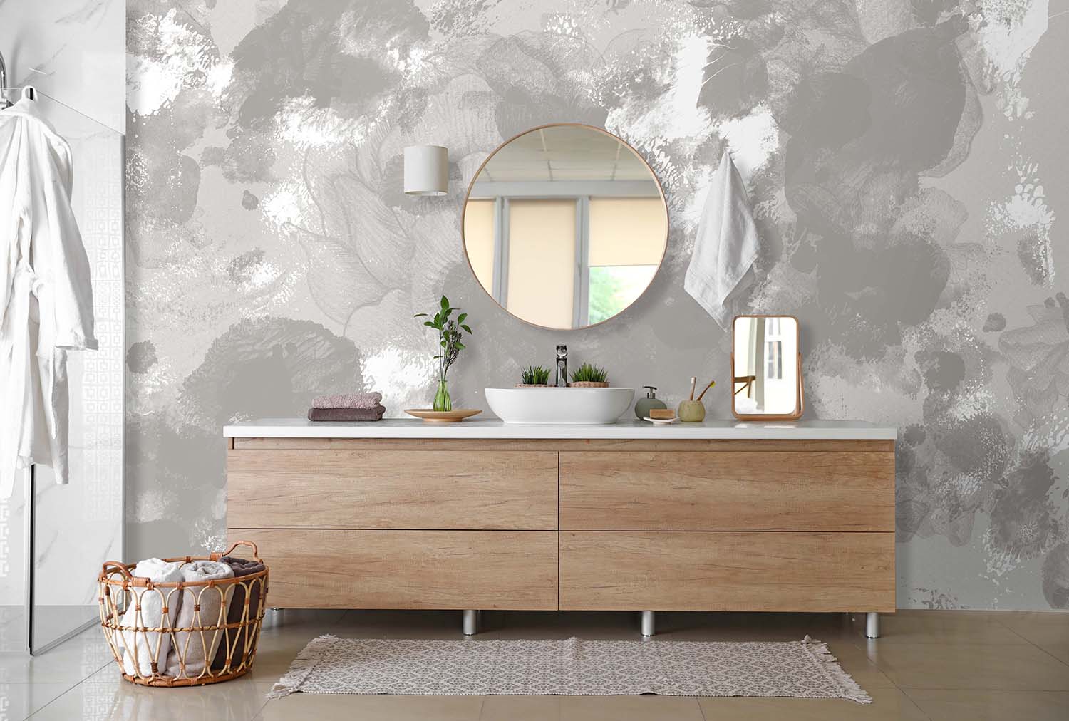 Image of Ascension in Pearl Made to Measure Mural