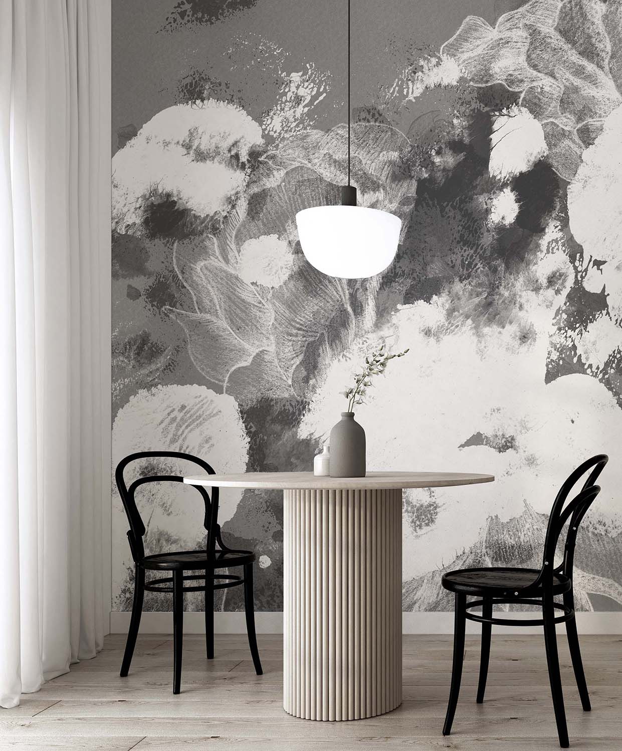 Ascension in Silver Made to Measure Mural