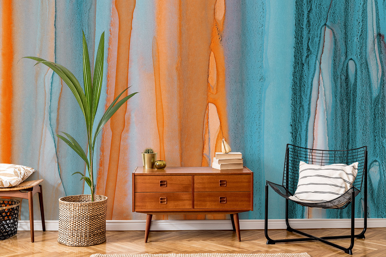 Beach Drips Made to Measure Mural