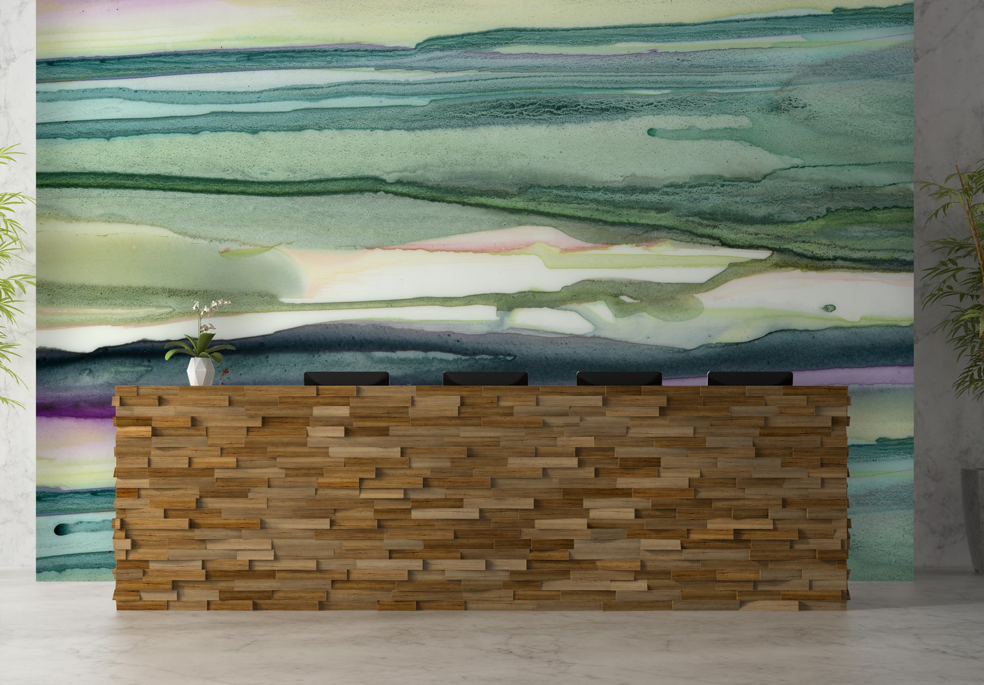 Bender Drips Made to Measure Mural