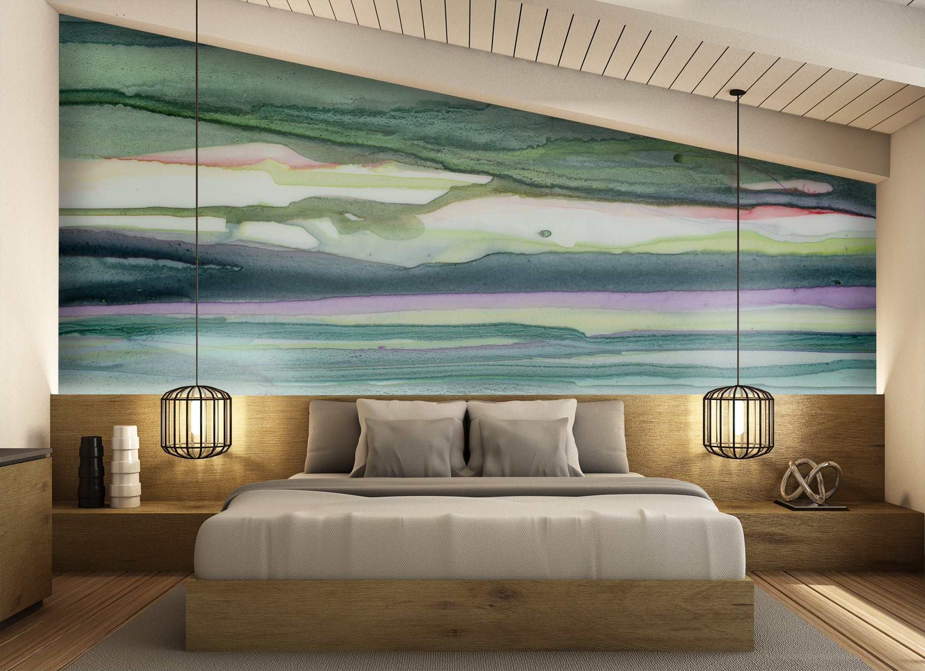 Bender Drips Made to Measure Mural