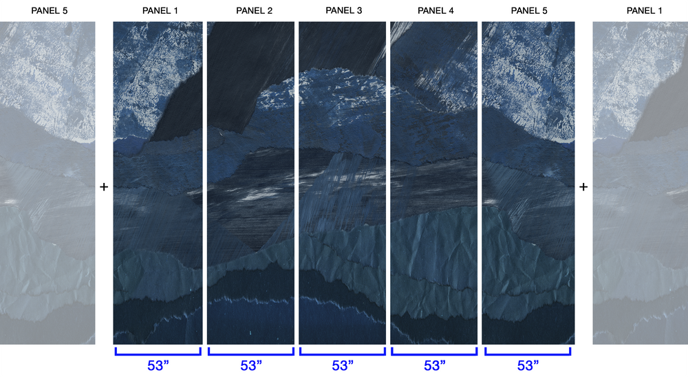 Big Basin in Midnight - Wallpaper Mural - Quick Ship
