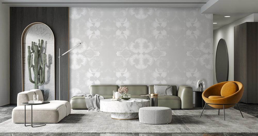 Blossom in Pearl Made to Measure Mural