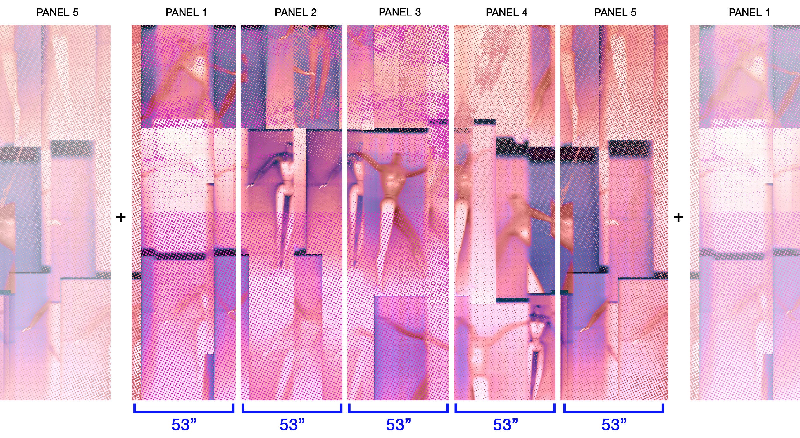 Image of C'mon Barbie - Wallpaper Mural - Quick Ship