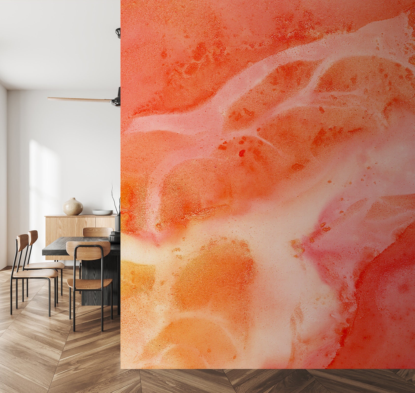 Cali Sunset Made to Measure Mural