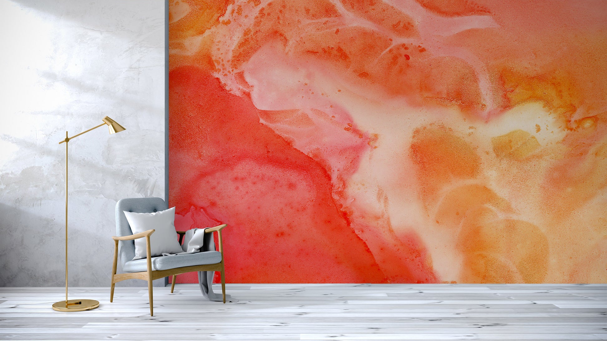 Cali Sunset Made to Measure Mural