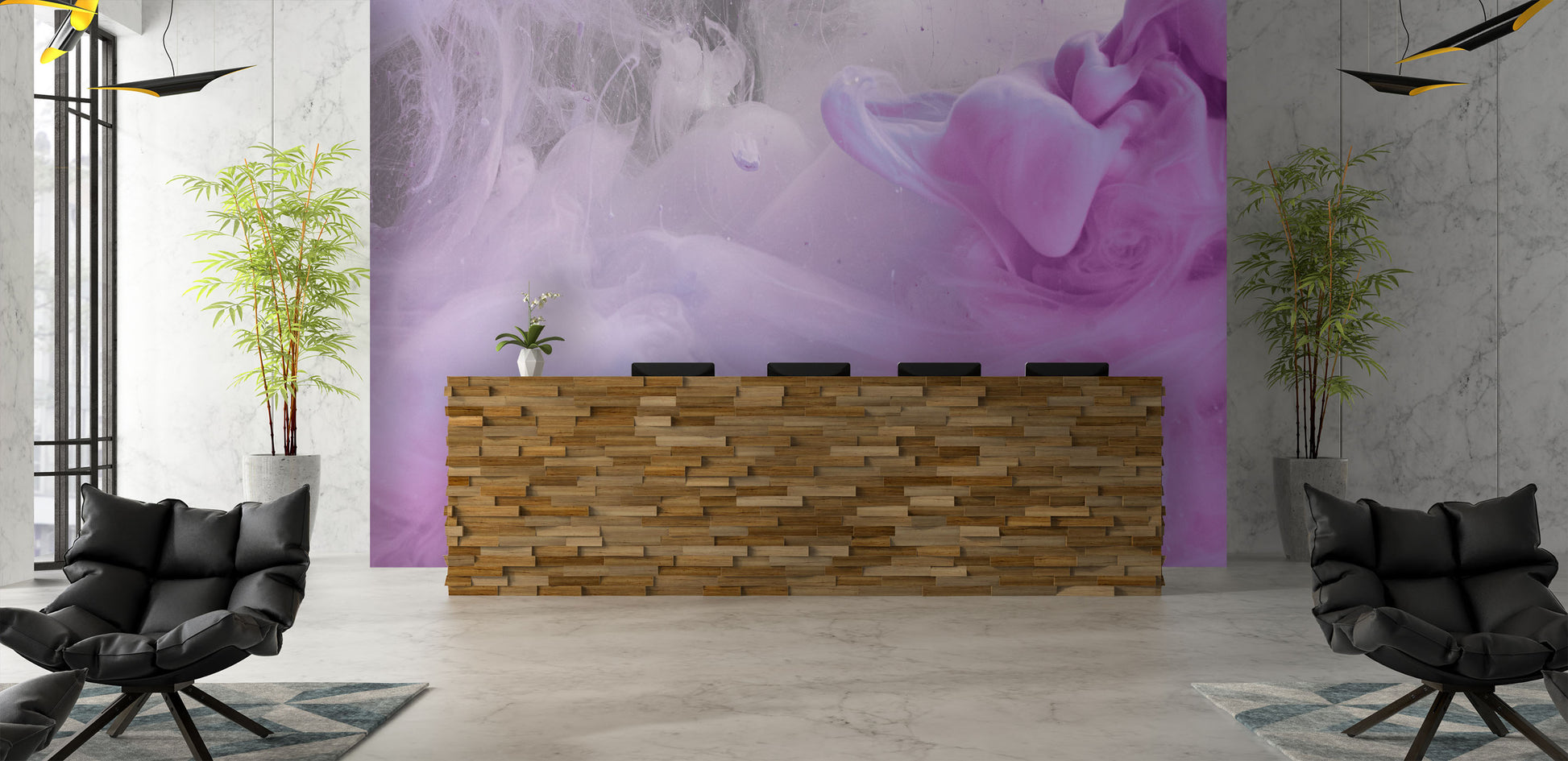 Series 53 Pink Made to Measure Mural