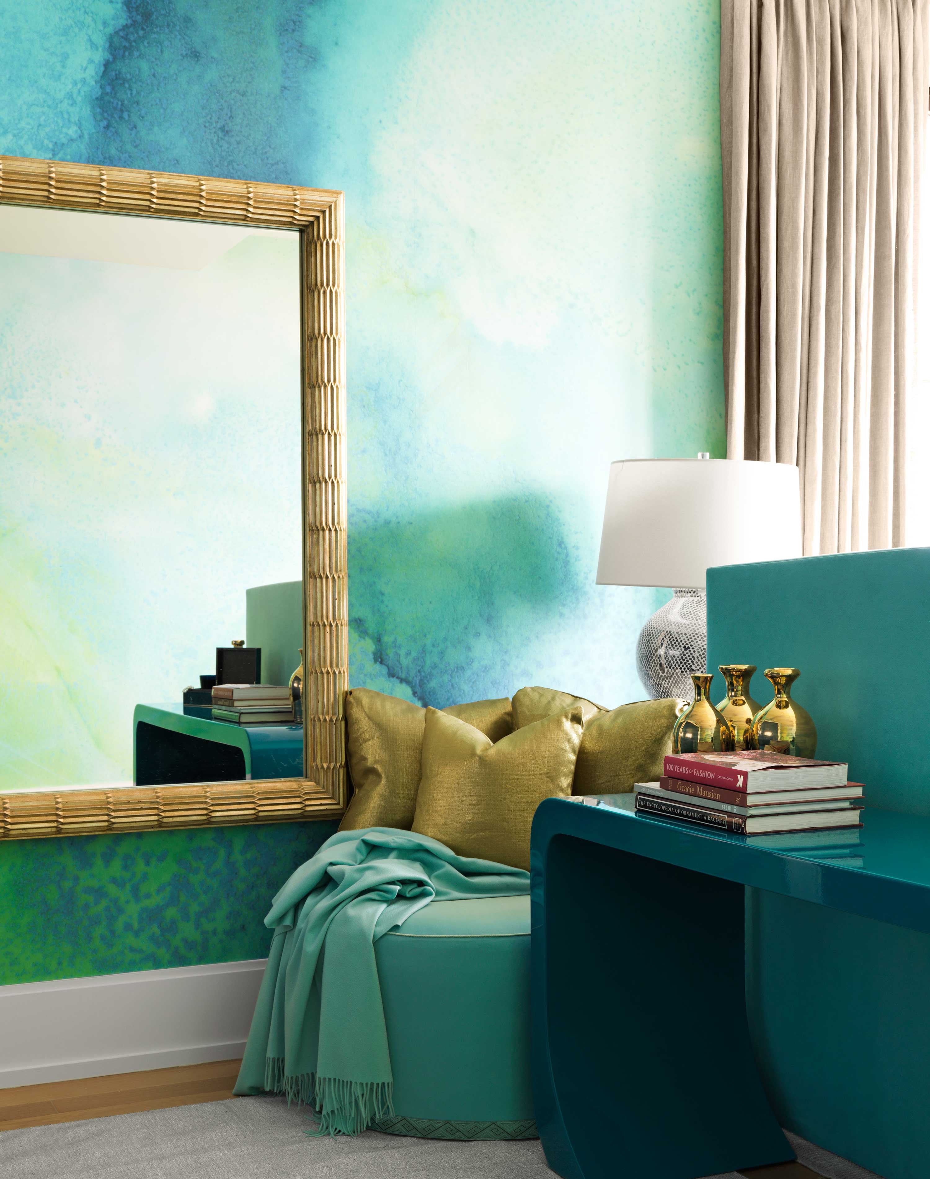 Image of Caribbean Blues Made to Measure Mural