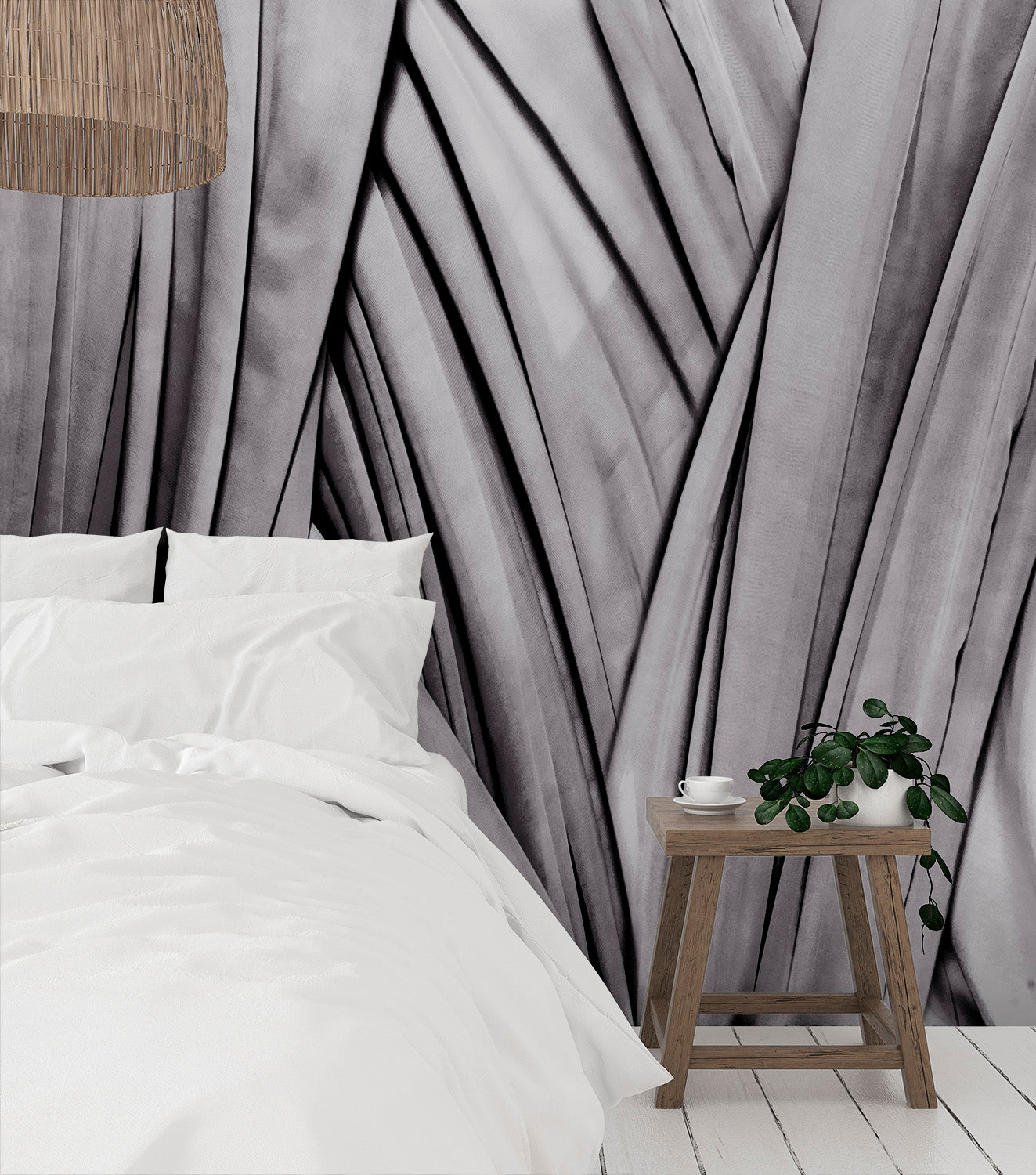 Image of Chevaucher Gris Made to Measure Mural