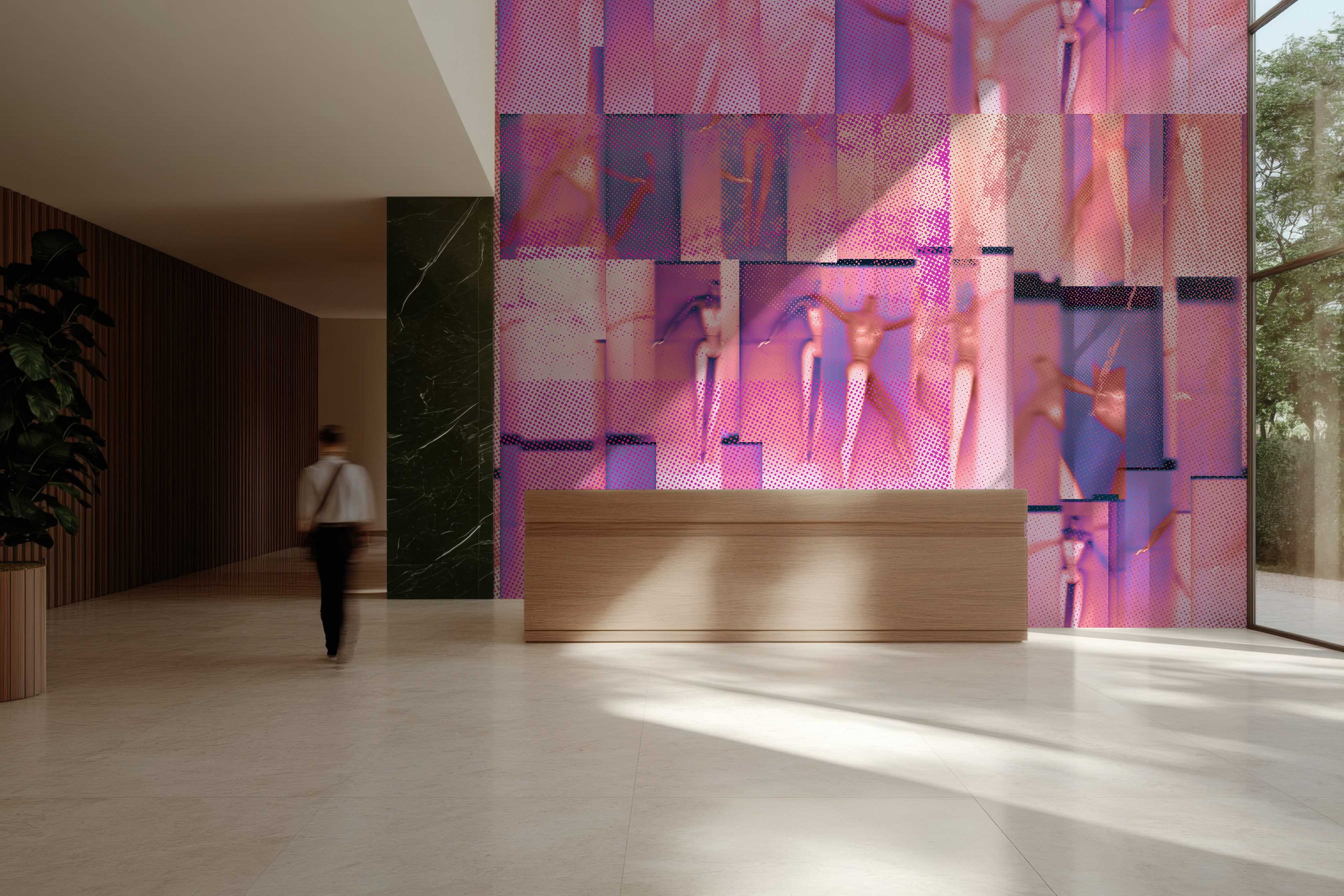 Image of C'mon Barbie - Wallpaper Mural - Quick Ship