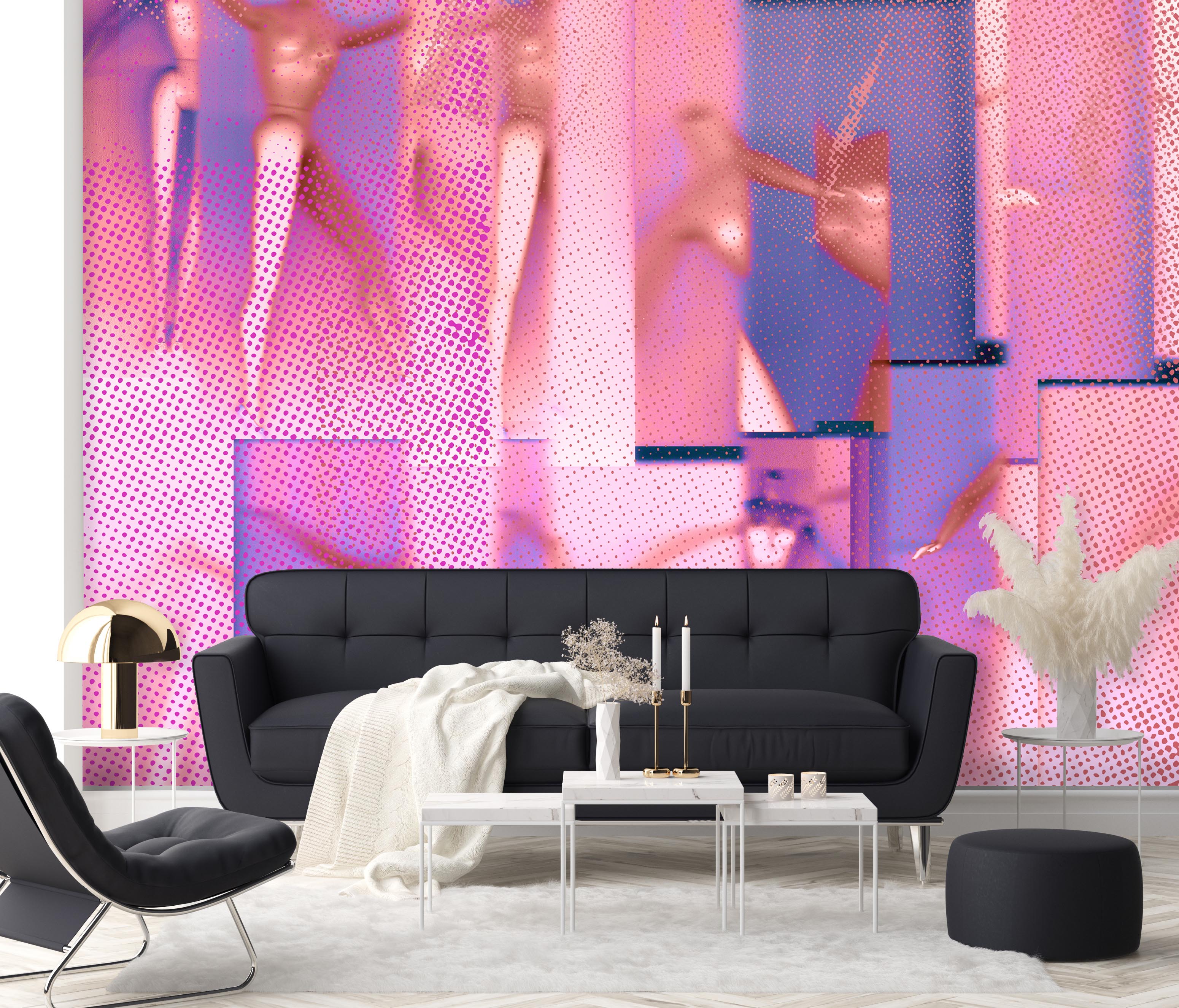 Image of C'mon Barbie - Wallpaper Mural - Quick Ship