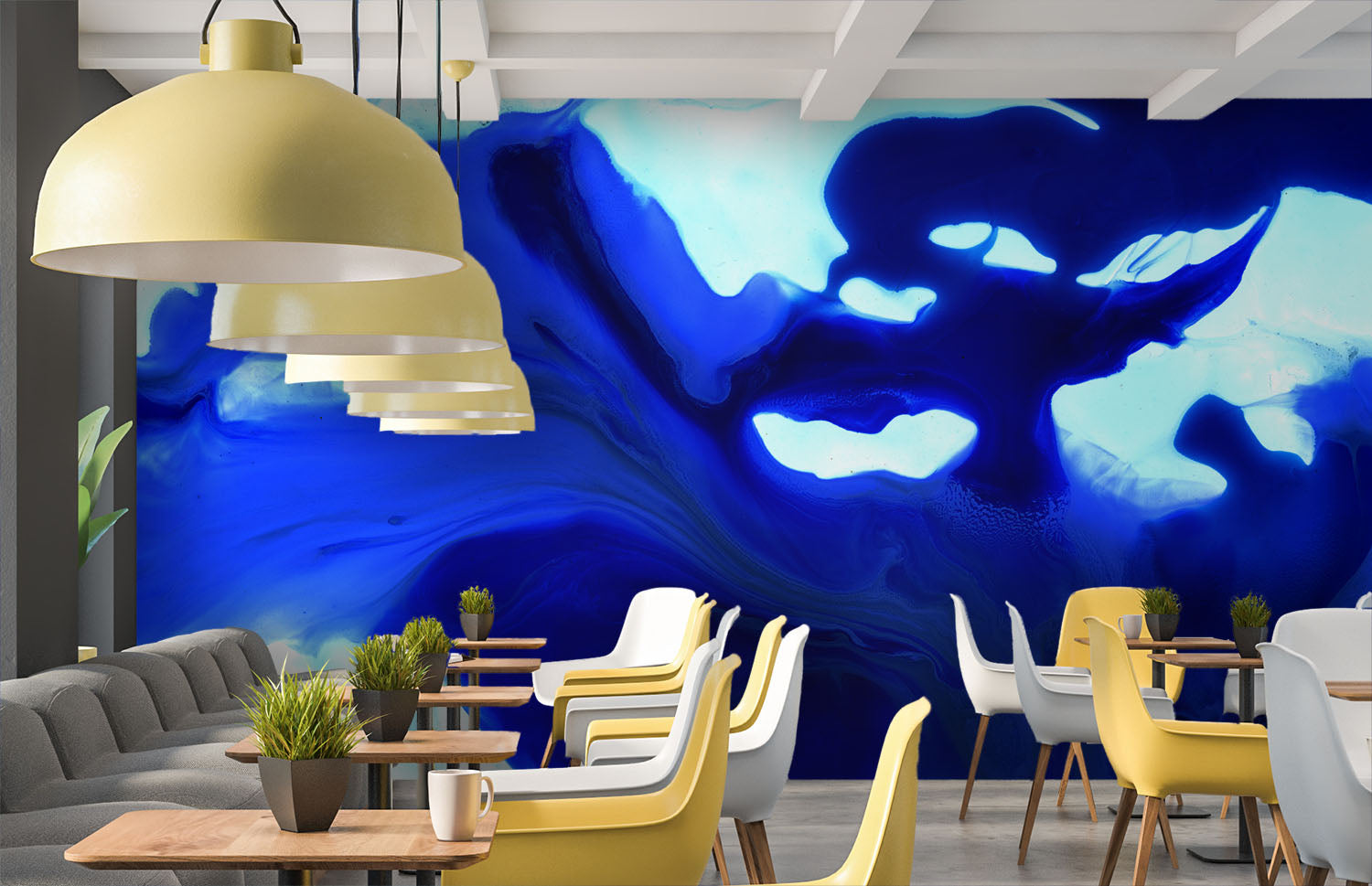 Image of Cobalt Glaze Made to Measure Mural