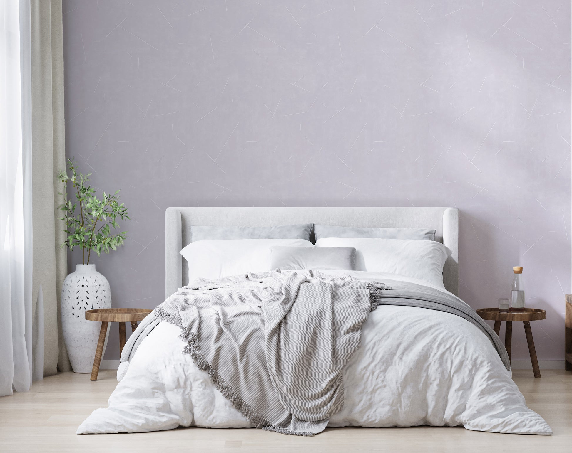 CRISS CROSS IN QUARTZ - Quick Ship - Wallpaper