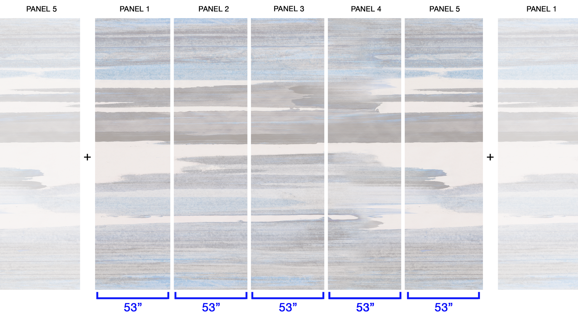 Crystal Cove in Aura - Wallpaper Mural - Quick Ship