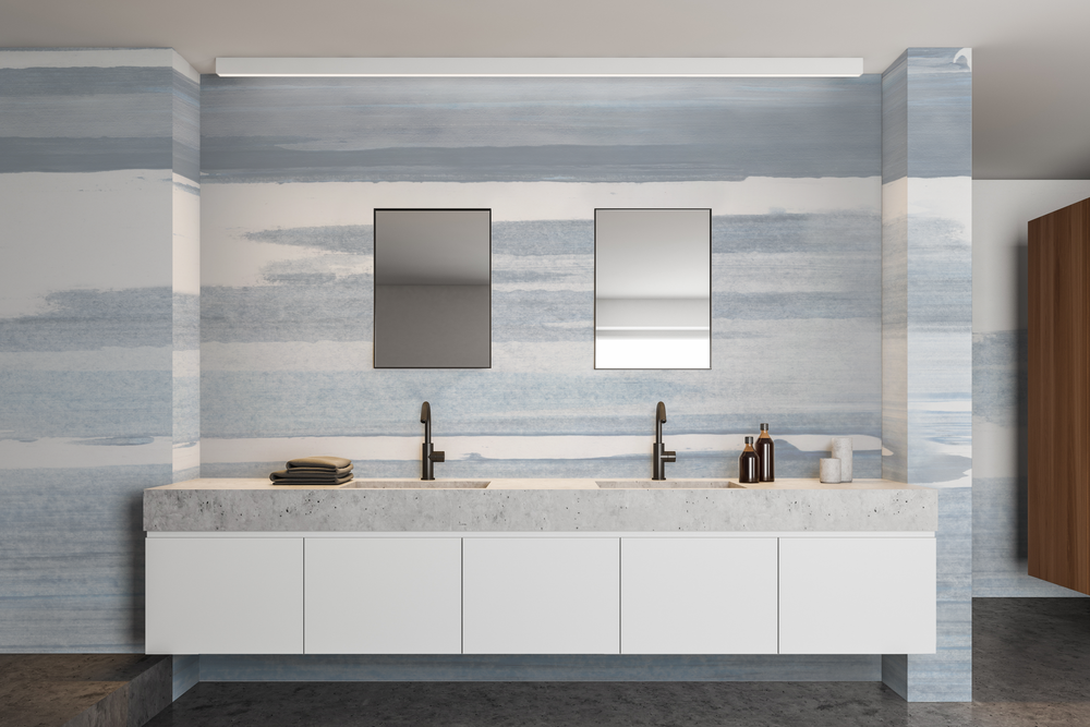 Crystal Cove in Dew - Wallpaper Mural - Quick Ship