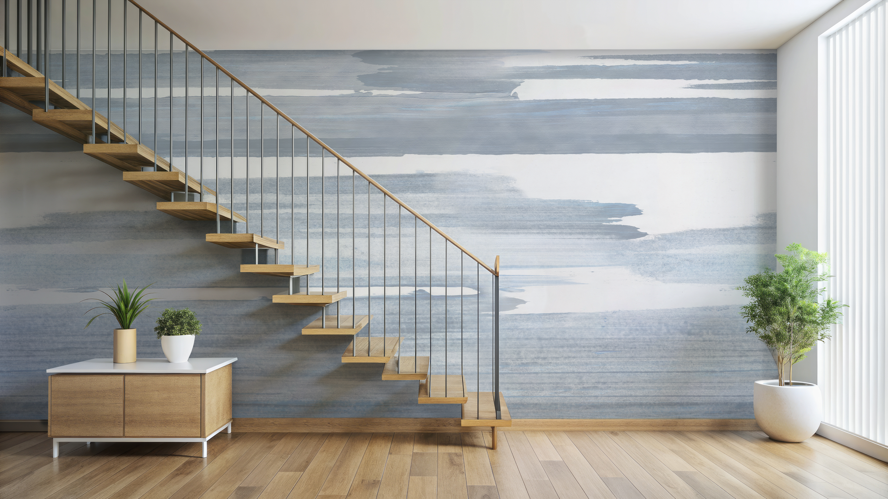 Image of Crystal Cove in Dew - Wallpaper Mural - Quick Ship