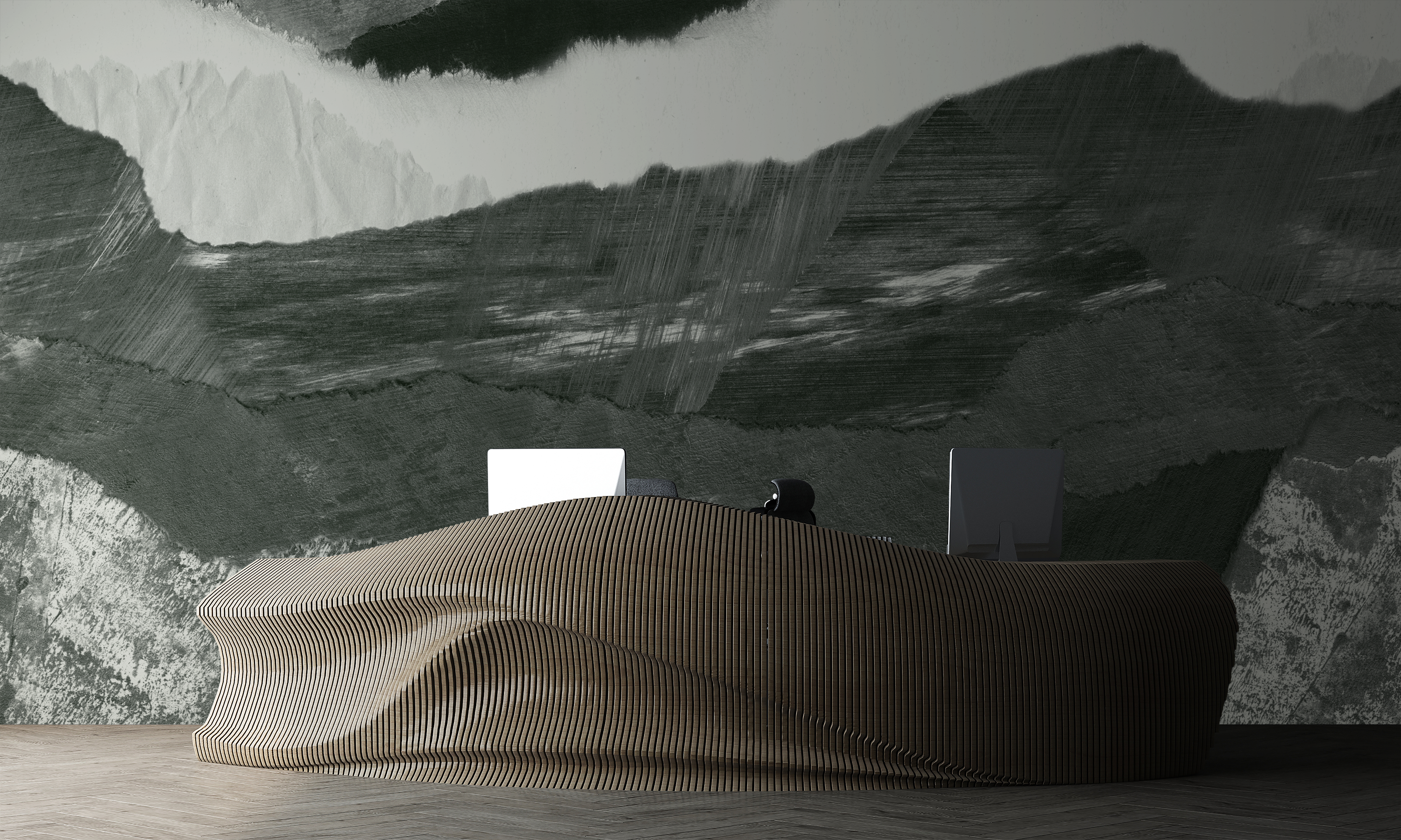 Image of Death Valley in Hemlock - Wallpaper Mural - Quick Ship