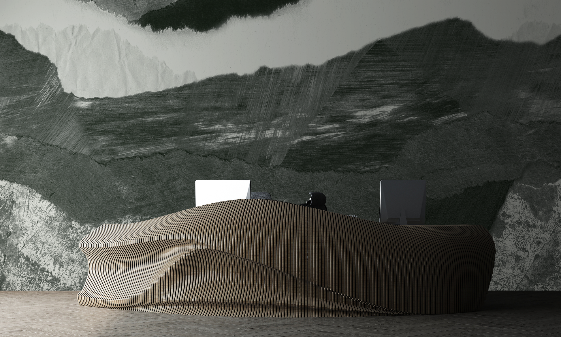 Death Valley in Hemlock - Wallpaper Mural - Quick Ship